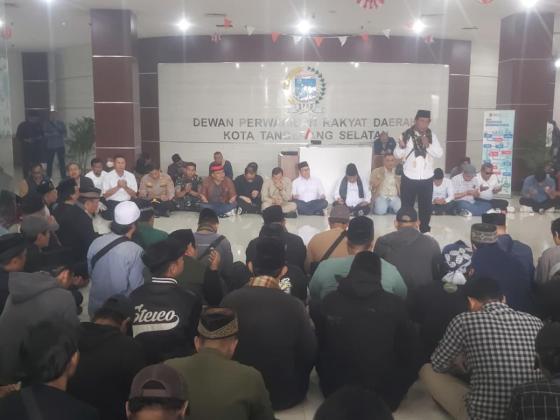 Tangsel Kondusif, Masyarakat dan DPRD Tangsel Gelar Doa Bersama