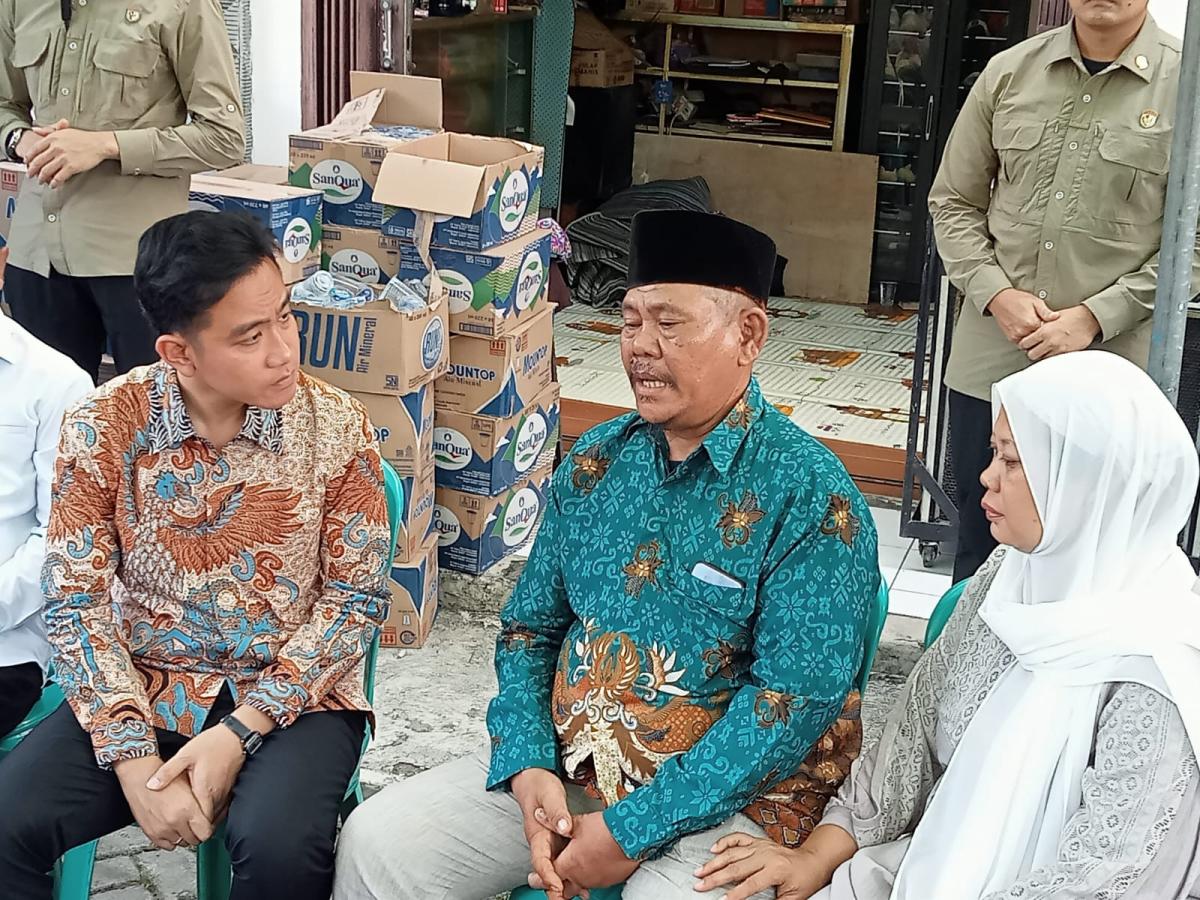 Wapres Gibran Melayat ke Rumah Duka Andika Lutfi Falah, Korban Tewas Demonstrasi di Jakarta