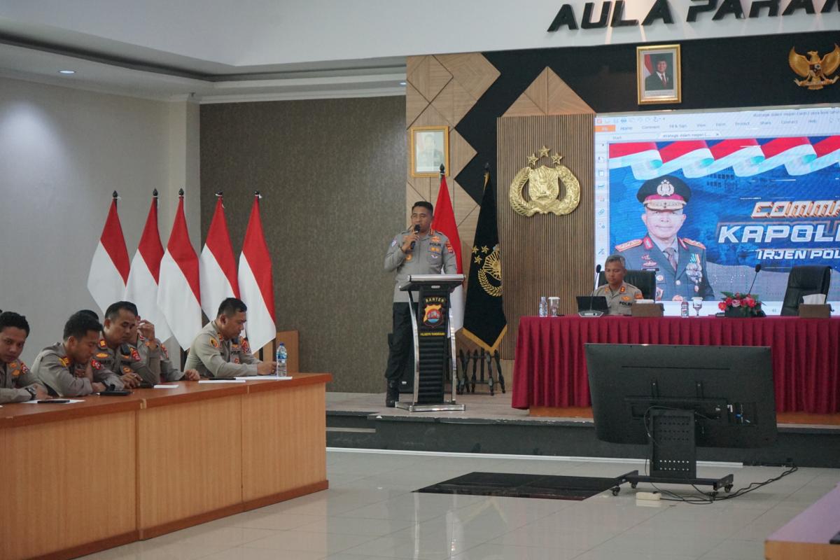Kapolresta Tangerang Gelar Paparan 