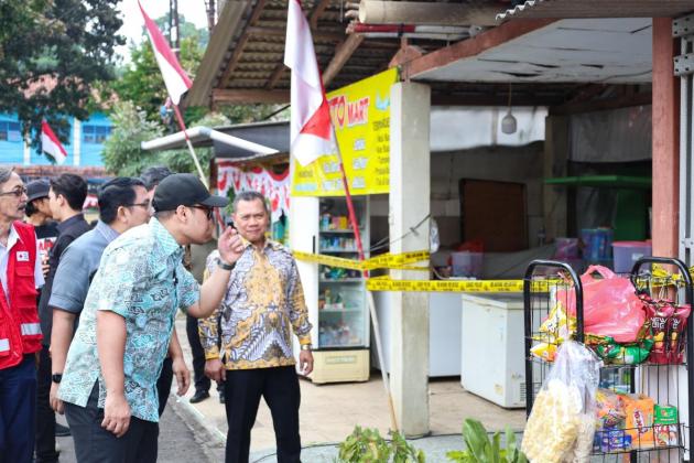 Pemkot Tangsel Bantu Korban Kebakaran Asrama Polsek Serpong, Pilar Pastikan Warga Tak Terlantar 