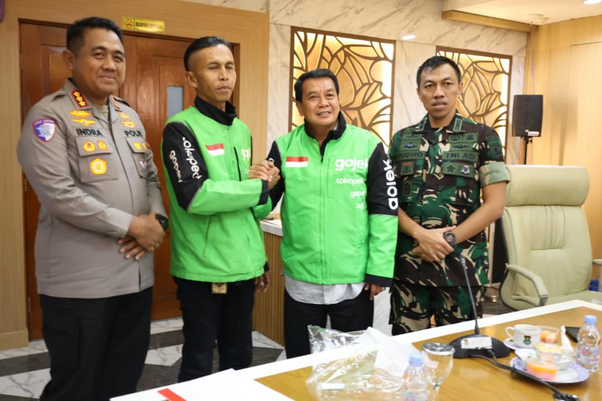 Bupati Tangerang Tampung Aspirasi Komunitas Ojol, Prioritaskan Jaminan Sosial dan Kesehatan