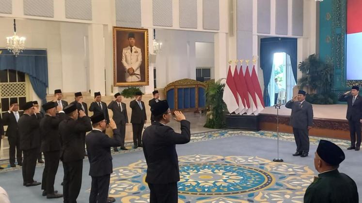Prabowo Lantik Purbaya Yudhi Sadewa sebagai Menteri Keuangan Gantikan Sri Mulyani