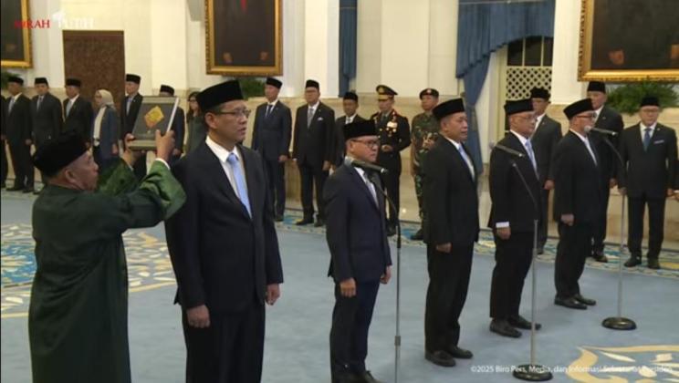 Prabowo Tunjuk Mukhtarudin sebagai Menteri P2MI, Irfan Yusuf Pimpin Kementerian Baru Haji dan Umrah