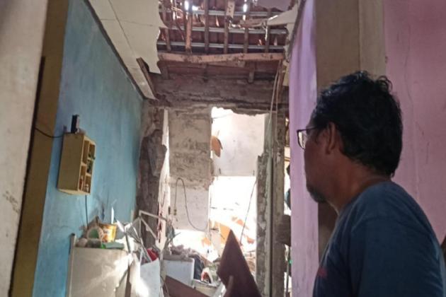 Ledakan Keras Guncang Pondok Cabe Ilir, 7 Warga Luka dan 13 Rumah Rusak