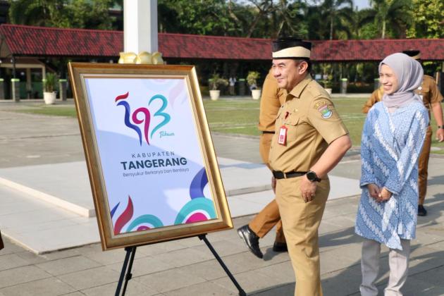 Kabupaten Tangerang Luncurkan Logo HUT ke-393, Semangat Kebersamaan Jadi Tema Utama