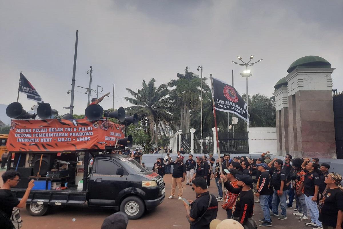 Tolak Adu Domba TNI-Polri, LSM Harimau Dukung Pemerintahan Prabowo