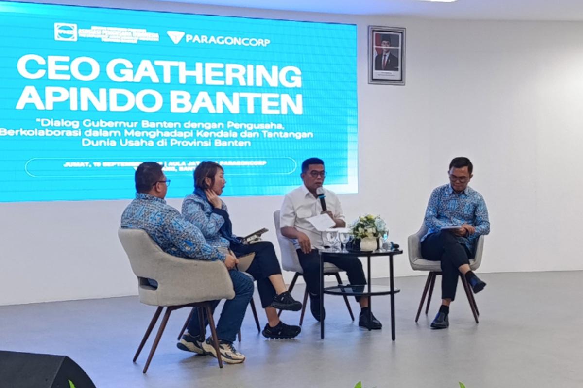Apindo Banten Gelar CEO Gathering, Gubernur Andra Soni Janjikan Dukungan Nyata untuk Dunia Usaha