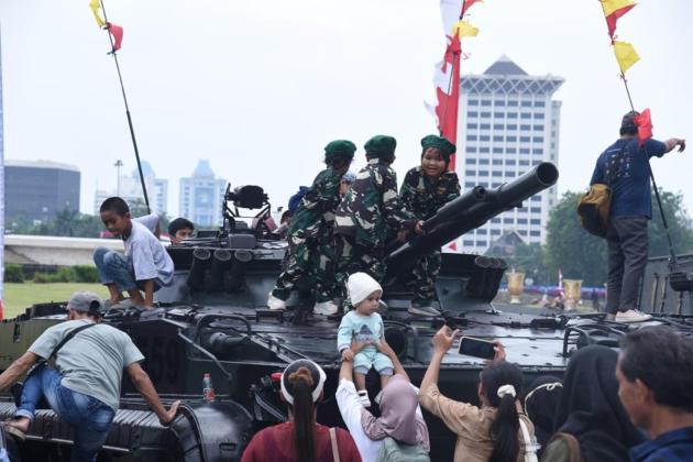 Korps Marinir Pamekasan Alutsista Unggulan di TNI Fair Monas 2025