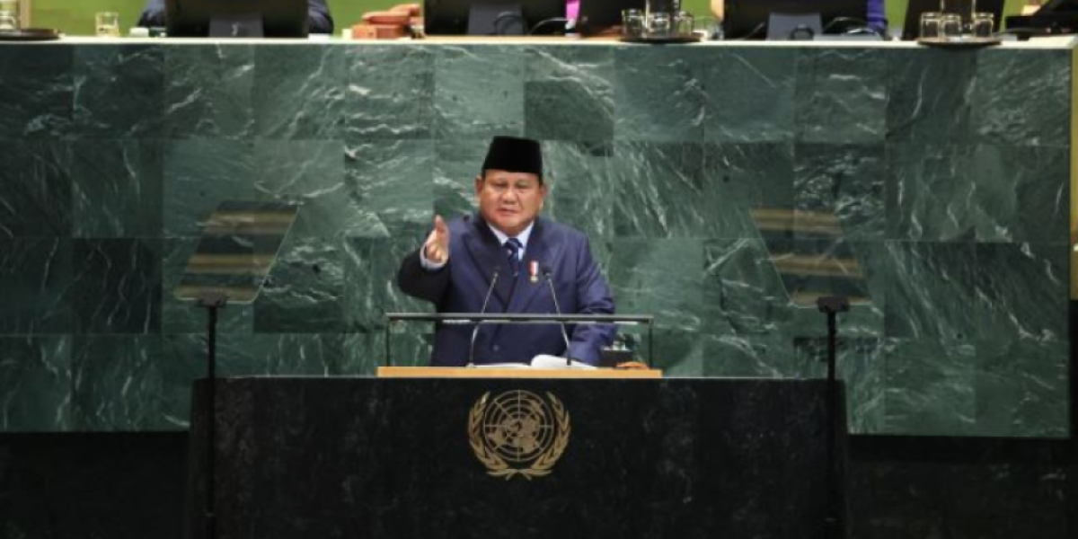 Di Sidang Umum PBB, Prabowo Bantah Donald Trump yang Sebut Perubahan Iklim Penipuan Terbesar