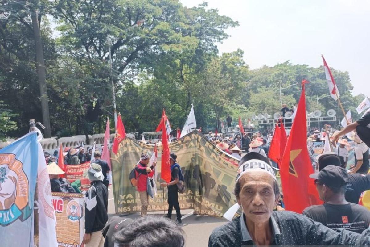 Polda Metro Jaya Minta Maaf atas Kemacetan Demo Tani