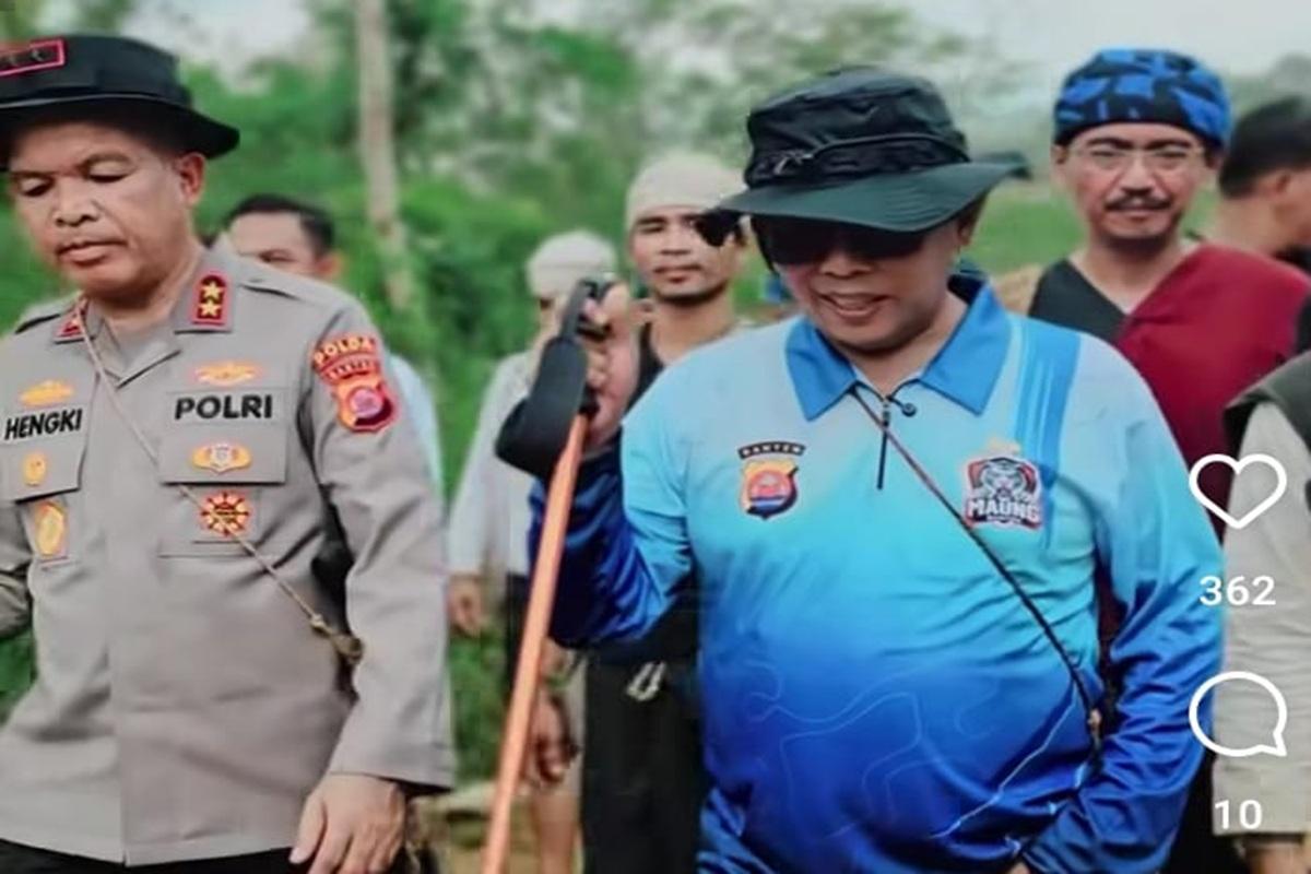 Gubernur Banten Andra Soni Lakukan Saba Budaya Baduy