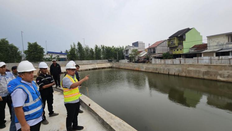 Pilar Saga Tinjau Proyek Tandon Rp9,7 Miliar di PBI: Tangsel Terus Berupaya Atasi Banjir!