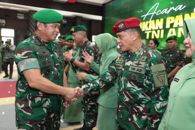 65 Perwira Tinggi TNI AD Naik Pangkat, Kasad Tekankan Profesionalisme dan Teladan