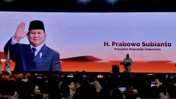 Prabowo Sebut Gaji Wartawan Kecil dan Singgung Ulah Koruptor