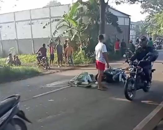 Driver Ojol di Tangerang Tewas Terlindas Truk
