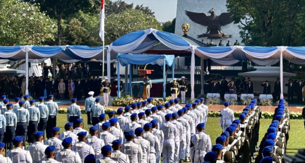 Presiden Prabowo Pimpin Upacara Hari Kesaktian Pancasila di  Lubang Buaya