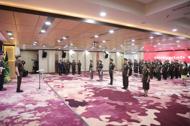 Jaksa Agung Lantik Pejabat Baru, Tegaskan Integritas dan Penguatan Institusi