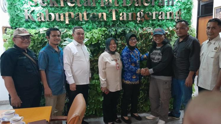 Perseteruan Wartawan dan ASN DPRD Kabupaten Tangerang Berakhir Damai