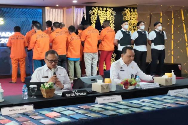Imigrasi Amankan 196 WNA Melanggar Izin Tinggal dalam Operasi Wirawaspada Jabodetabek