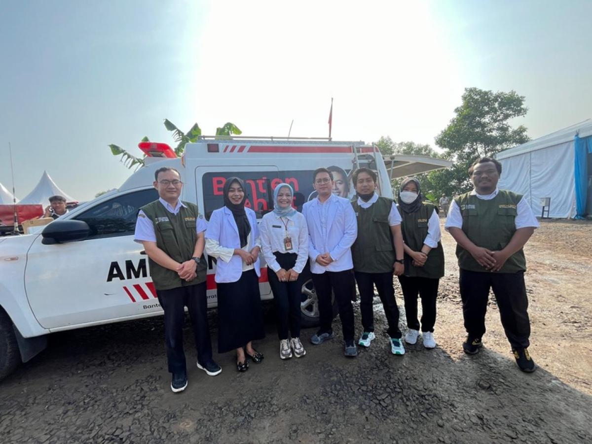 RSUD Banten Hadirkan Layanan Mobile Klinik Saat Wapres Gibran Tanam Jagung di Banten, Dapat Apresiasi Positif dari Petinggi TNI