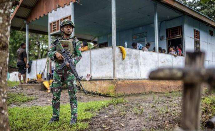 Seorang Prajurit TNI Gugur Akibat Serangan OPM di Teluk Bintuni Papua Barat