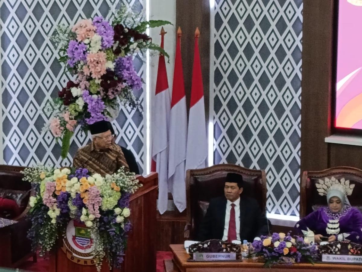Putra Daerah Jadi Wapres, Ma'ruf Amin Dapat Penghargaan dari Kabupaten Tangerang