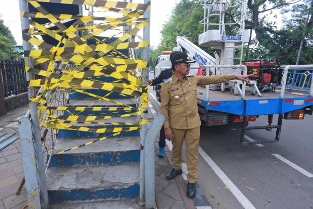 Sachrudin Tutup JPO Daan Mogot: Kondisinya Sangat Memprihatinkan