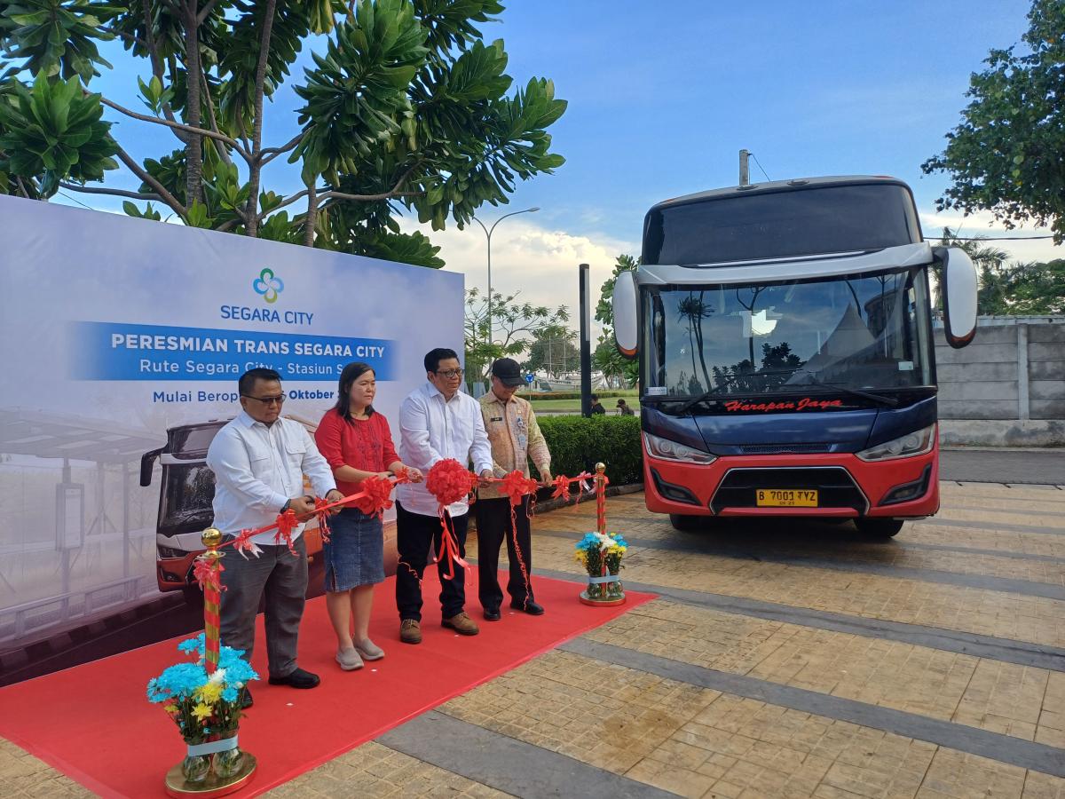 Bus Harapan Jaya Resmi Layani Rute Segara City–Senen, Warga Dapat Akses Transportasi Lebih Mudah