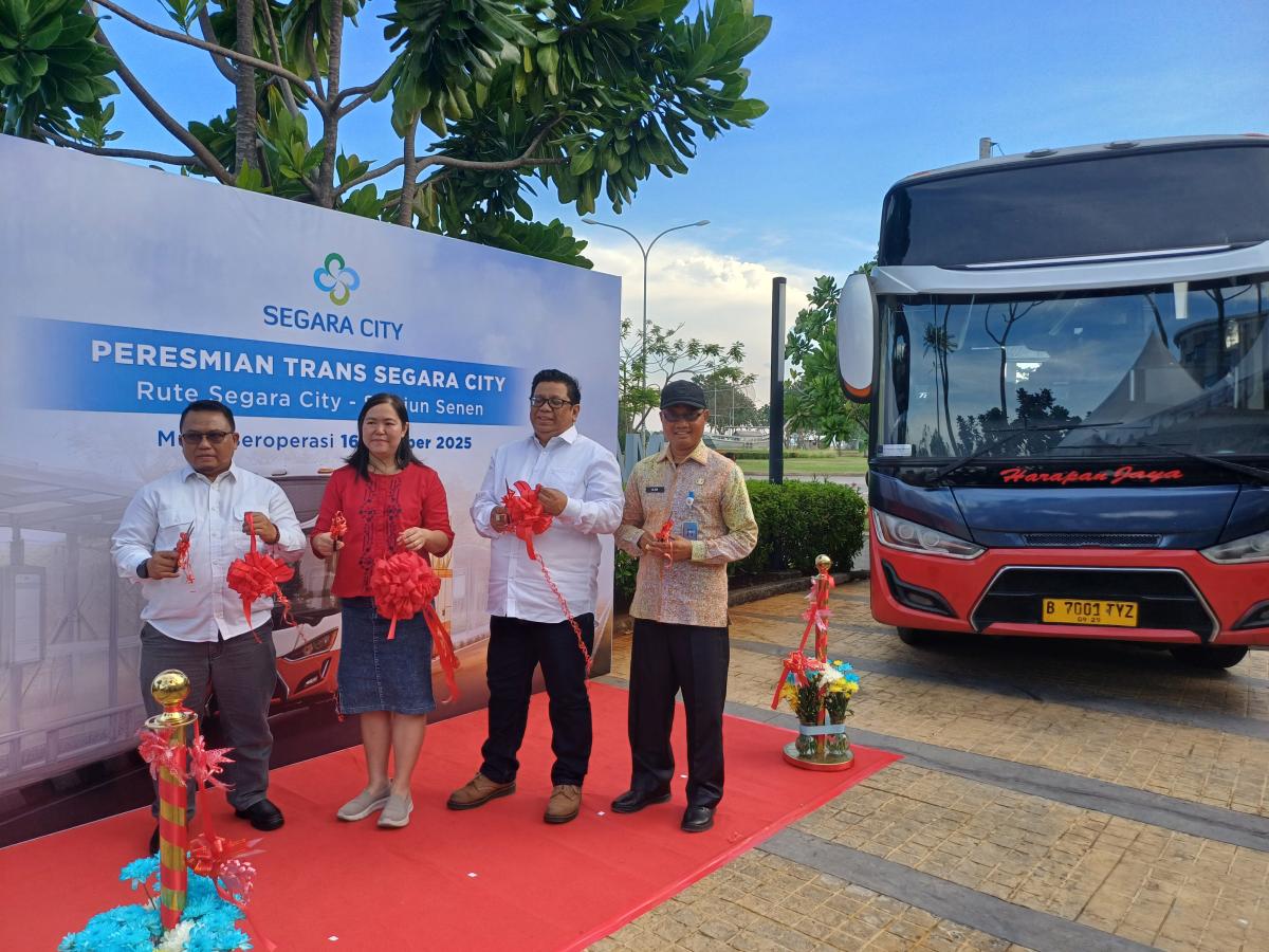 Bus Harapan Jaya Resmi Layani Rute Segara City–Senen, Warga Dapat Akses Transportasi Lebih Mudah