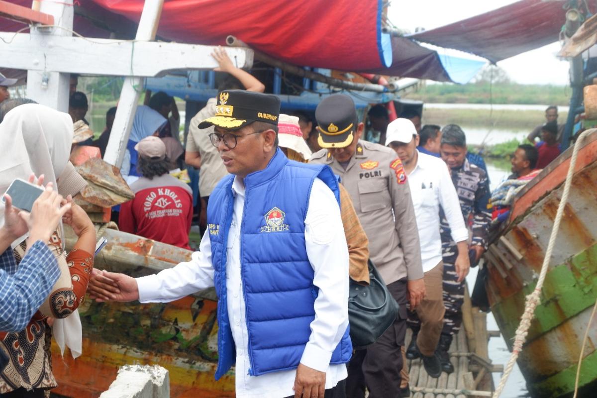 Gubernur Banten Lakukan Dialog Intensif dengan Nelayan Kronjo Tangerang