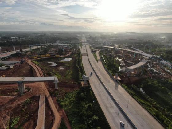 Tol Jakarta–Cikampek II Selatan Capai 72%, Alternatif Perjalanan Jakarta-Bandung Lebih Cepat