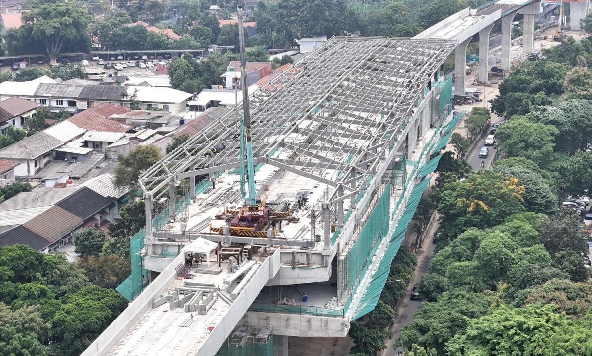 Apa Kabar Proyek LRT Jakarta Fase 1B? Ternyata Progresnya Sudah Segini!