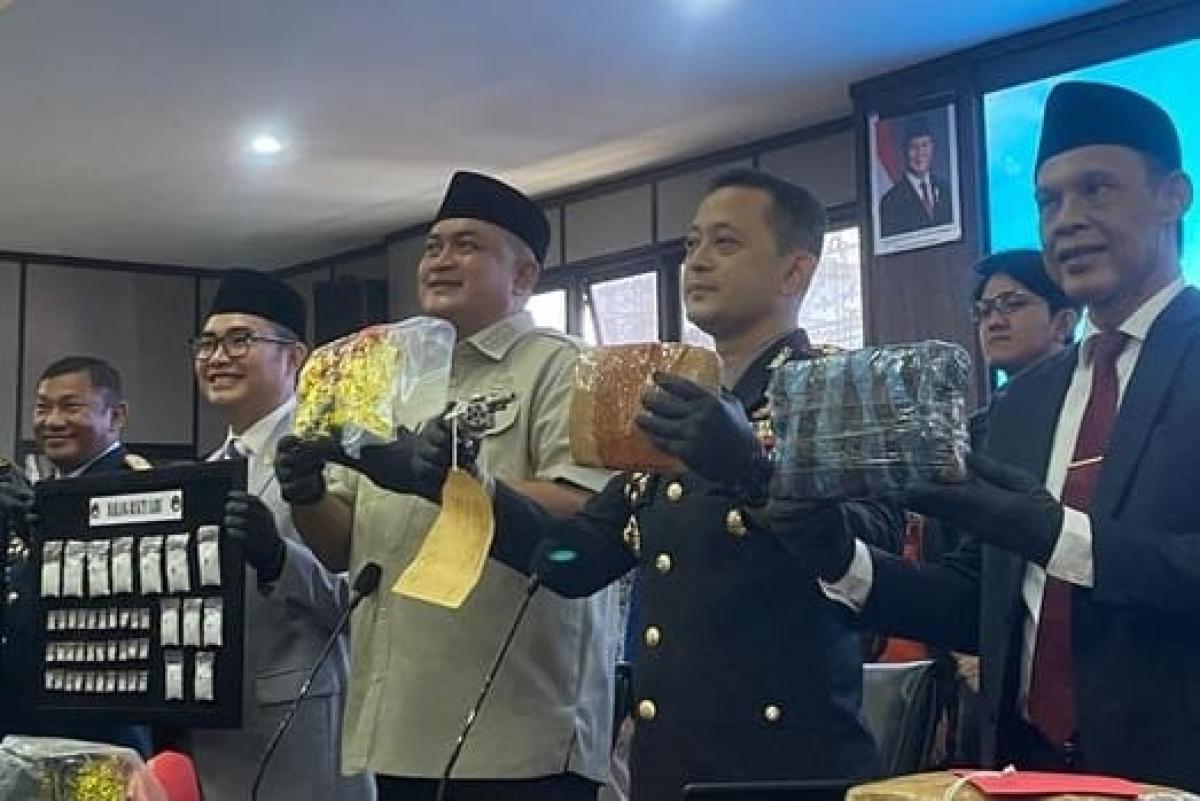 114 Kasus Narkoba di Bogor Terungkap, Total Barang Bukti Capai Rp 5,8 Miliar