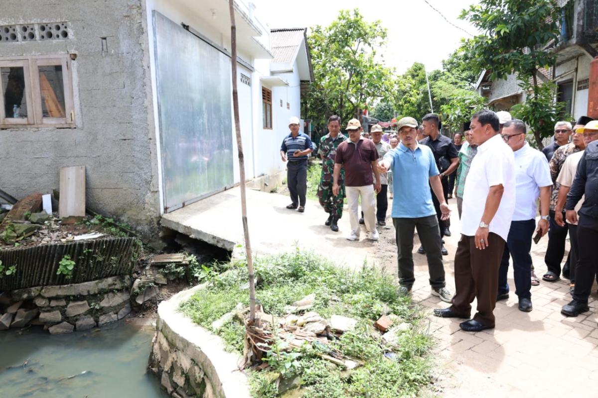 Bupati Tangerang Tinjau Perumahan Cisoka Indah Regency, Cari Solusi Banjir
