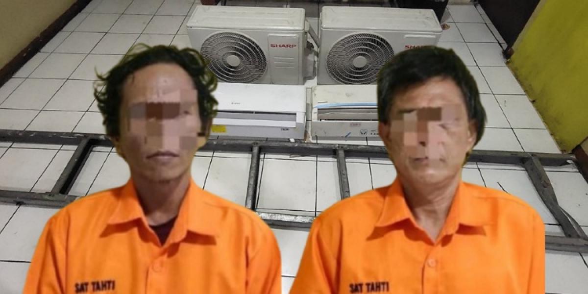 Polisi Tangkap Komplotan Pencuri AC di SMAN 1 Tangerang