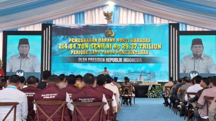 Prabowo Pastikan Hasil Sitaan Kejahatan Akan Dibelanjakan untuk Pendidikan