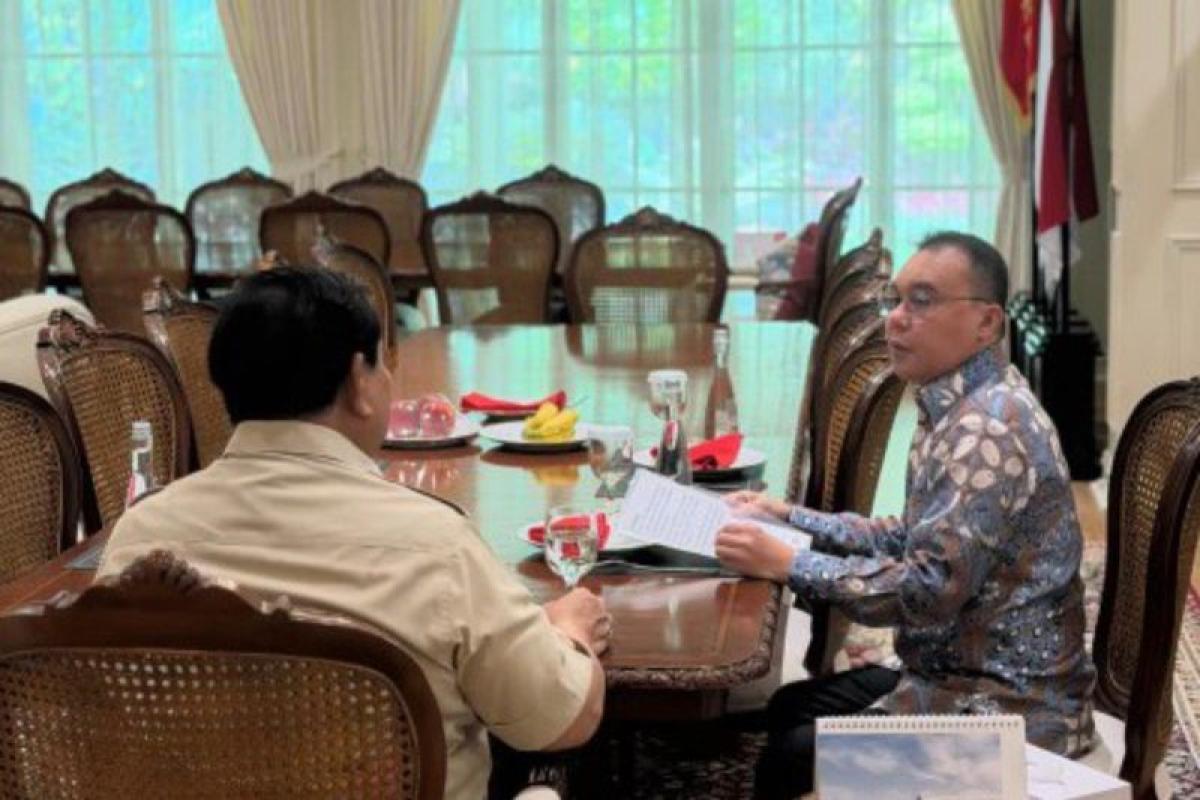 Presiden Undang Dasco Bahas Perkembangan Legislatif dan Situasi Politik Terkini