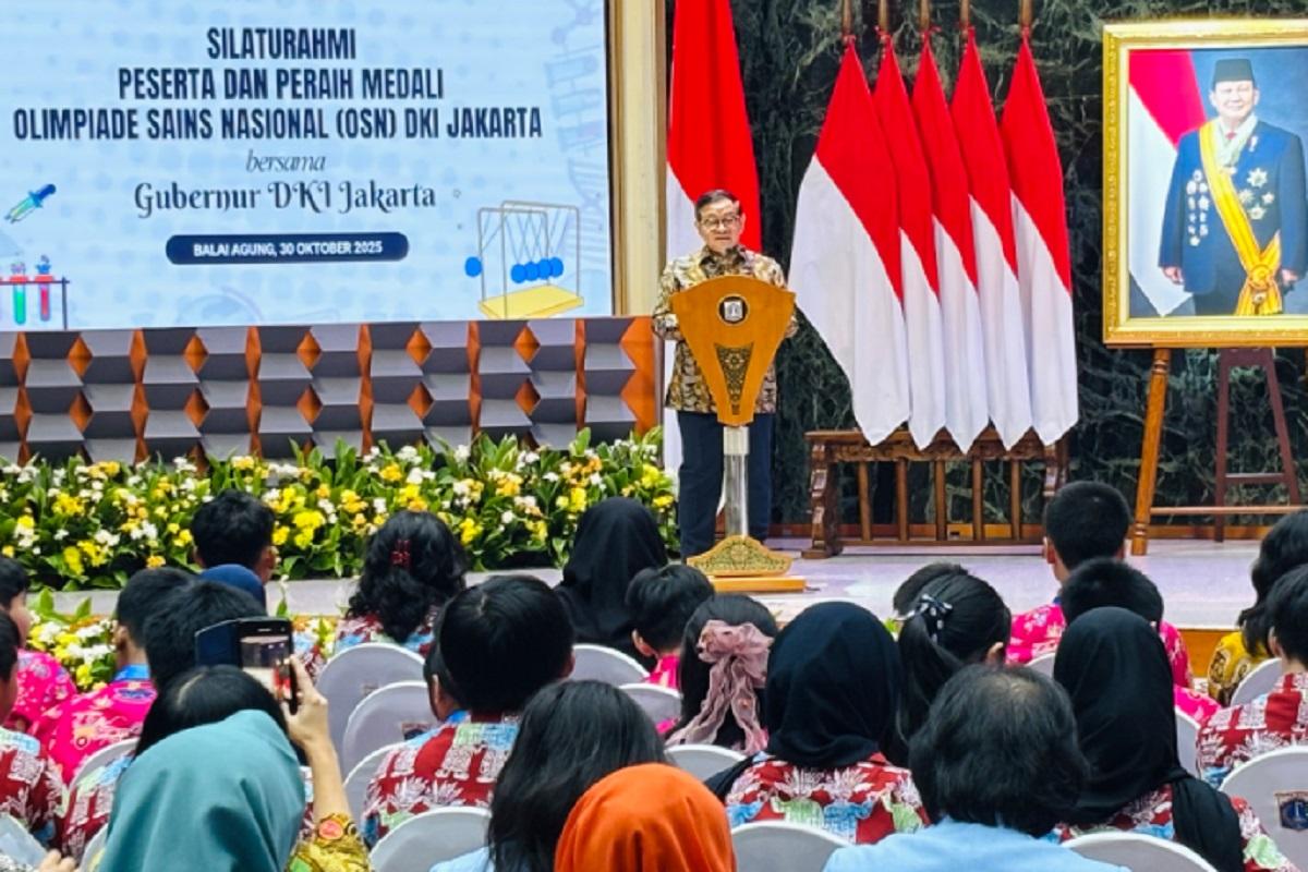 DKI Jakarta Raih Juara Umum OSN 2025, Pramono Anung: Masa Depan Kota Ini Cerah di Tangan Generasi Muda