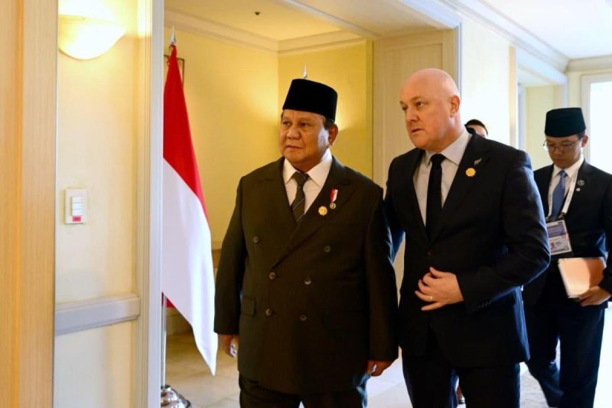 Prabowo dan PM Selandia Baru Bahas Kerja Sama Ekonomi-Perdagangan