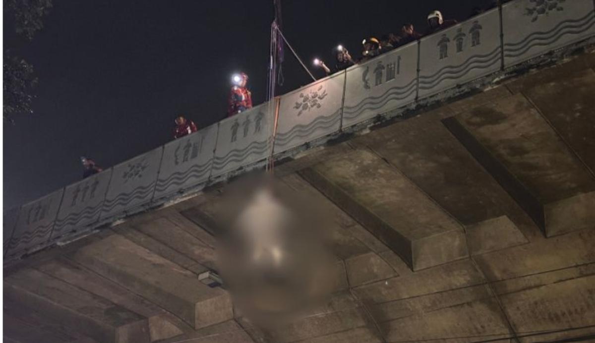 Seorang Pria Ditemukan Tewas Gantung Diri di Flyover Pasupati Bandung