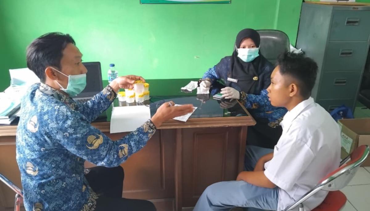 Skrining Tuberkulosis, Dinkes Tangerang Sisir Lingkungan Ponpes