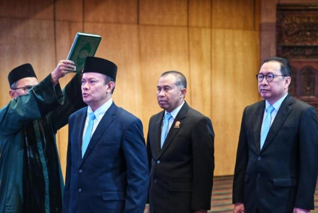 Menhub Lantik Teuku Faisal Fathani Jadi Kepala BMKG Gantikan Dwikorita