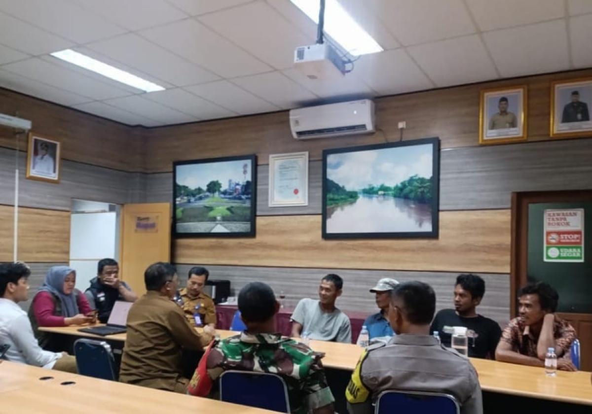 Aparat Gabungan Amankan Pelaku Pembuang Sampah Ilegal di Tigaraksa, Diduga dari ICE BSD