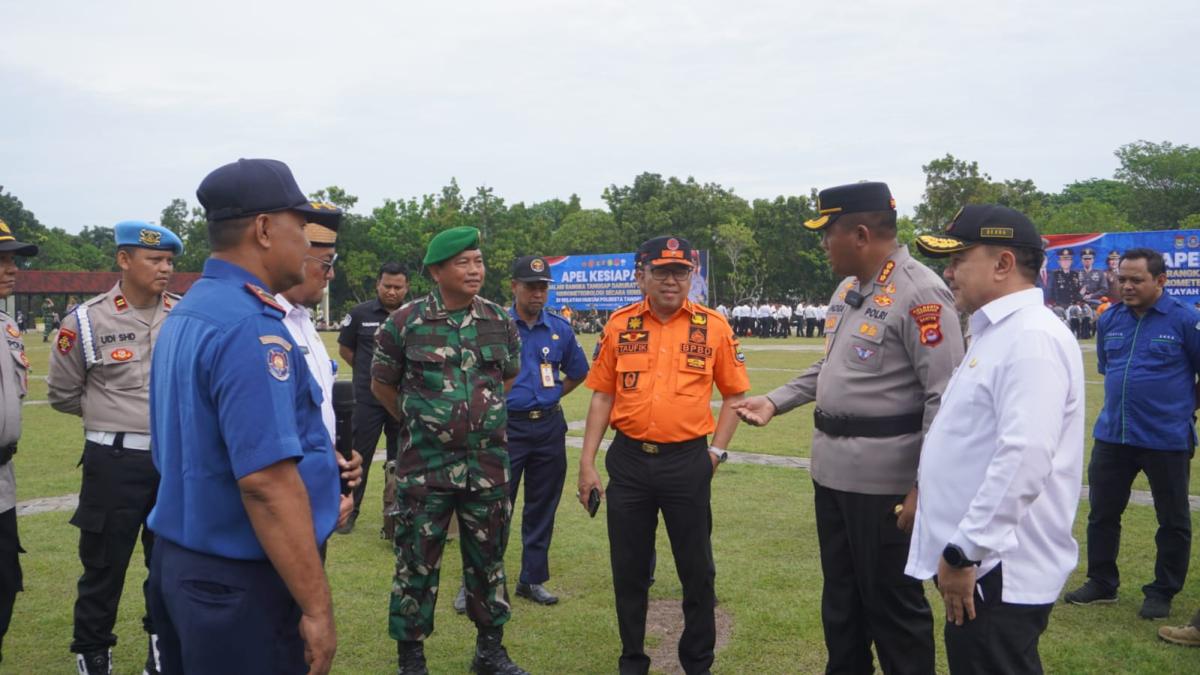 Tangerang Siaga Bencana, Kesiapan Pasukan Gabungan Diperiksa