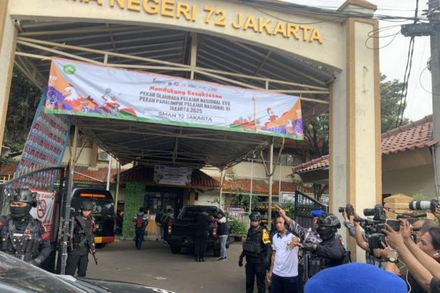Belasan Siswa Jadi Korban Ledakan di Masjid SMAN 72 Jakarta Utara