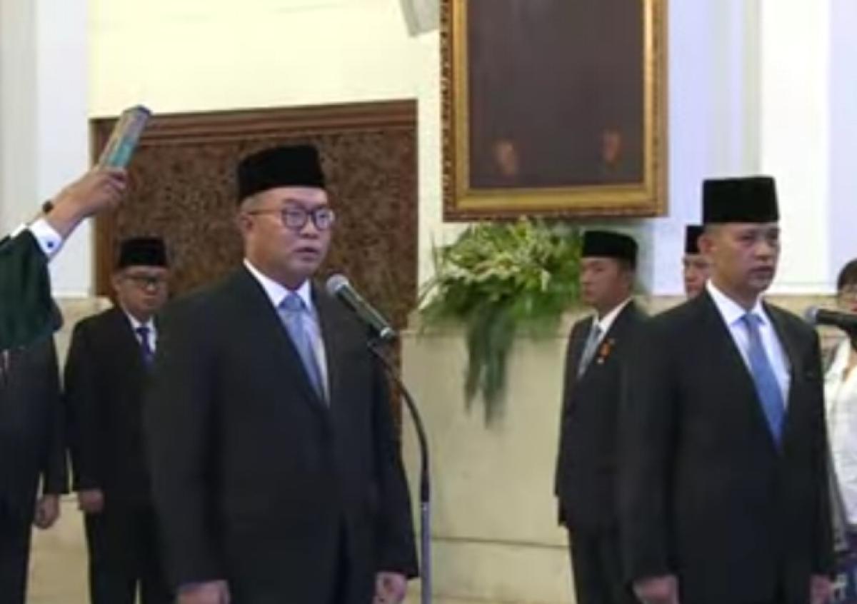 Prabowo Lantik Arif Satria sebagai Kepala BRIN