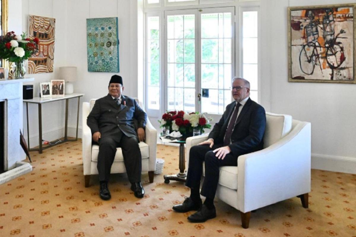 Prabowo dan PM Australia Bertemu Tertutup, Perkuat Kemitraan Strategis
