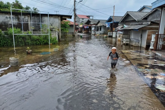 BPBD Catat Ketinggian Banjir di Pela Mampang Mencapai 80 Cm