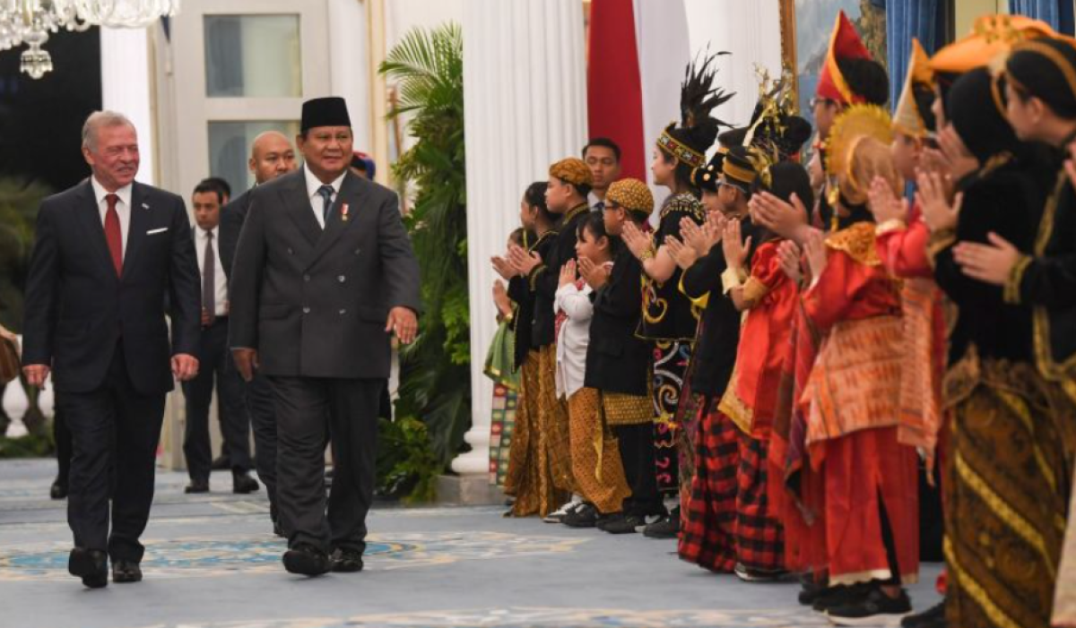 Prabowo Tegaskan Ikatan Kuat RI–Yordania dalam Dukungan untuk Palestina