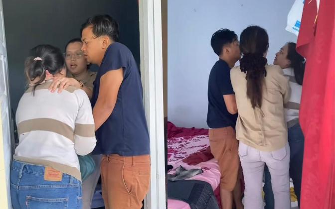 Skandal Perselingkuhan di Duri, Istri Sah Gerebek Suami di Kamar Kos Setelah 3 Hari Mengintai!